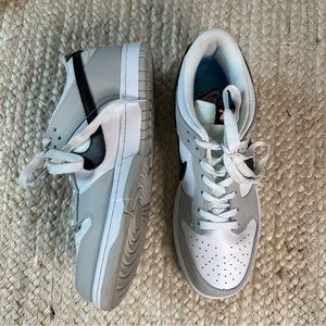 Nike Dunk Low Grey White Mens 10